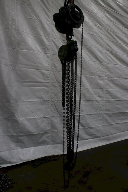 5 TON JET MANUAL CHAIN HOIST:  STOCK #75156