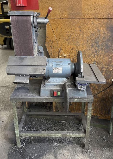 6" X 12" POWERMATIC BENCH TOP BELT/DISC SANDER: STOCK #77896
