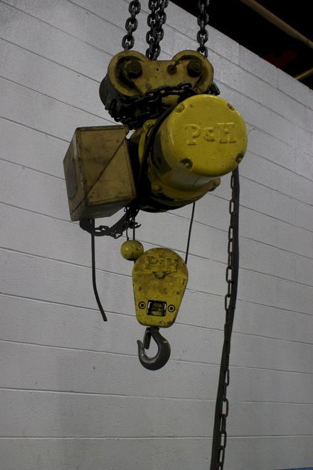 1 TON P & H ZIP LIFT ELECTRIC CABLE HOIST: STOCK #73970