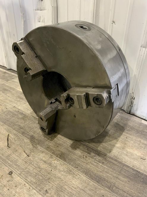 15" BISON 3-JAW CHUCK WITH L2 BACK: STOCK #79647
