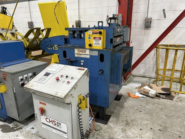 Nidec-CHS Automation Servo Feed Straightener - 18" Maximum Coil Width
