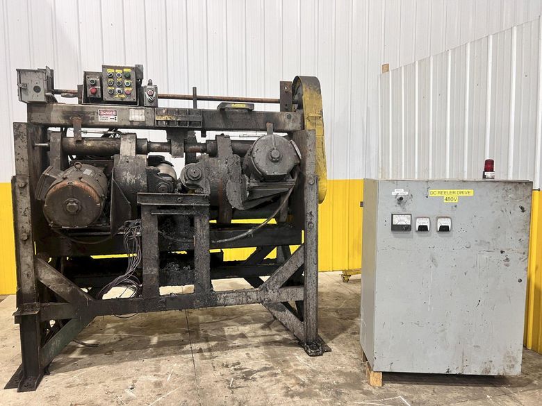 2" ROTARY 2-ROLL TUBE & BAR STRAIGHTENER: STOCK #22570