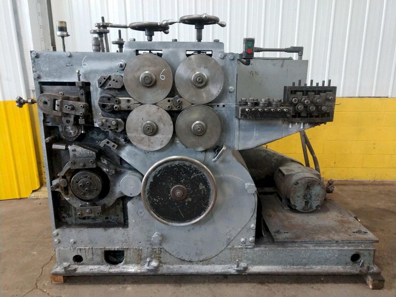 .313" X 4.63" TORRINGTON MODEL #W13A WIRE SPRING COILER / COIL MAKING MACHINE: STOCK #14913