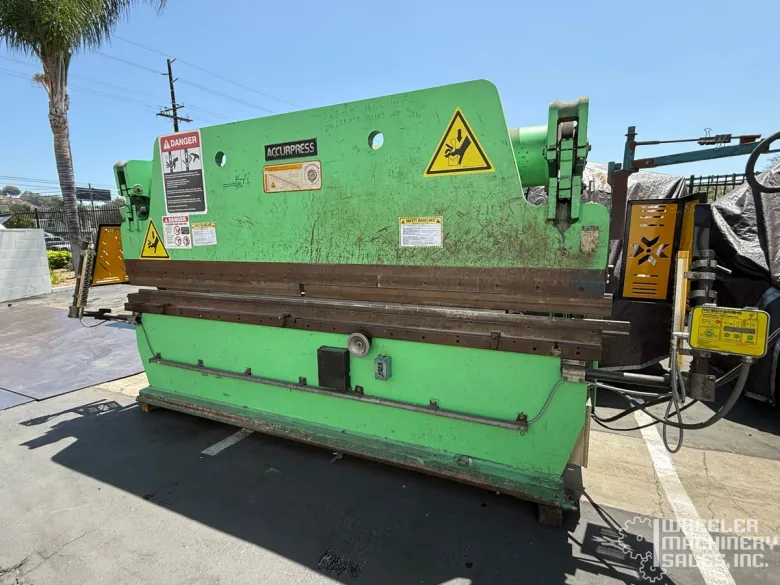 1991 ACCURPRESS 713012 CNC Hydraulic Press Brake - 130 T x 12' #8222 #2