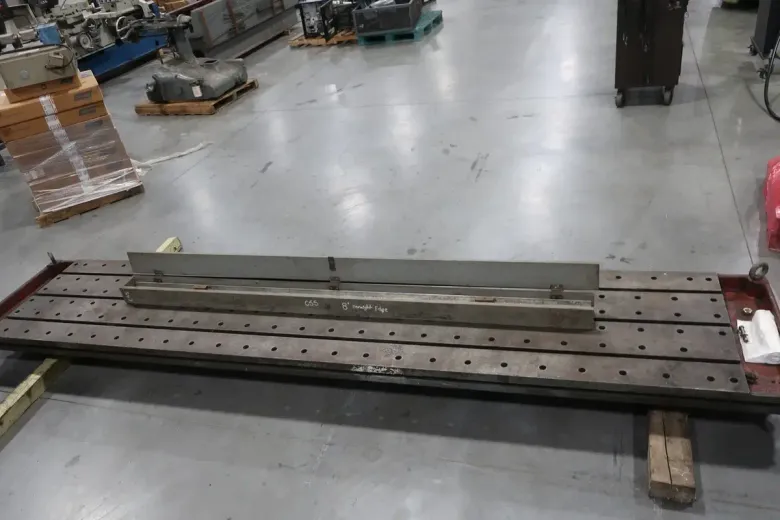 1-3/8" T-Slot Table Fixture Plate 12'3" x 31" x 4"