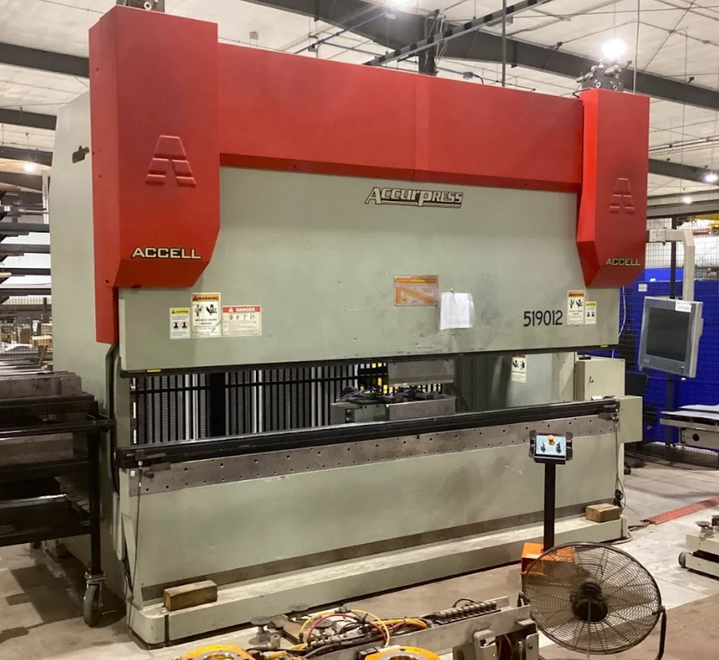 2011 Accurpress Accell 519012 CNC Press Brake (#5914)