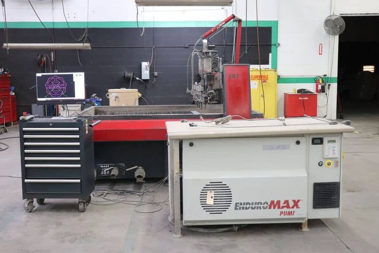 2021 Omax Maxiem 1515 4 - Head Waterjet Cutting System (#5917)
