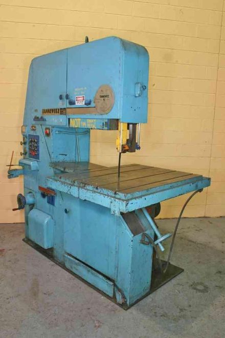 36' TANNEWITZ MODEL #3600 MH VERTICAL BANDSAW: STOCK #52148