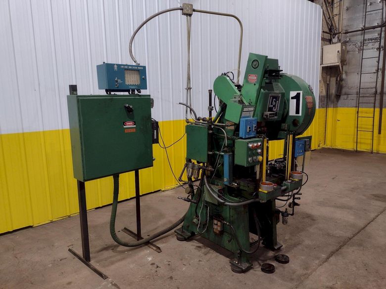 18 TON L&J OBI STAMPING PUNCH PRESS, 2" STROKE: STOCK #18263
