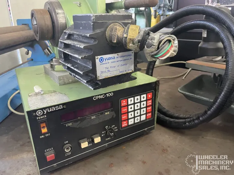 YUASA CPNC-100 CPCX-600 CNC 5C Indexing Head #8110 1