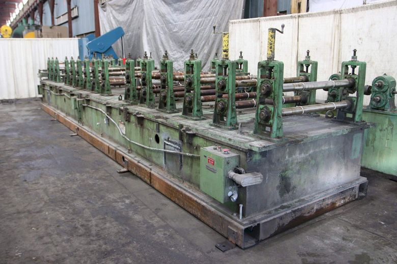 15 STANDS X 3" X 44" BRADBURY ROLLFORMER: STOCK #69559