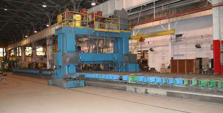12'6" X 120' PANDJIRIS GANTRY WELDER: STOCK #55913