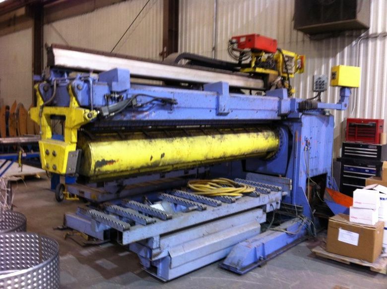 120" CLOOS SEAM WELDER WITH POWER SUPPLY: STOCK #61634