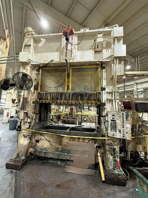 1986 MINSTER E2-400-96-48 Hevi-Stamper Double Crank Press - 400 Ton Capacity
