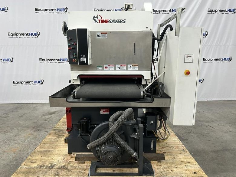 Timesavers LYNX 37MWT-D-60 37″ Wet Wide Belt Finishing / Deburring Machine (2024)