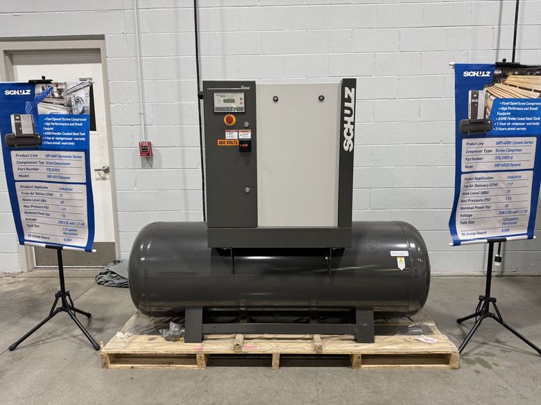Schulz SRP 4015E Dynamic 15 HP Rotary Screw Air Compressor (New)