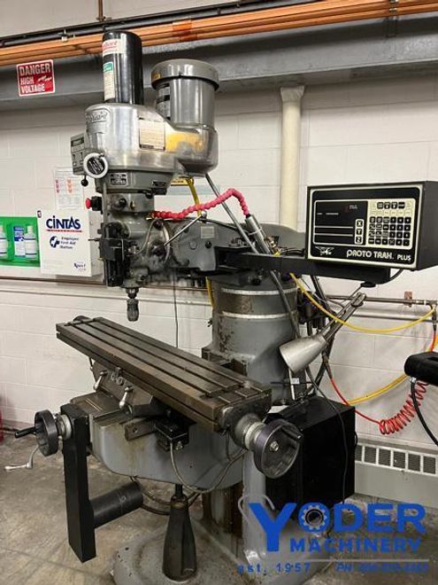 2 HP BRIDGEPORT PROTO TRAK  PLUS CNC VERTICAL MILL IMACHINE: STOCK #77909