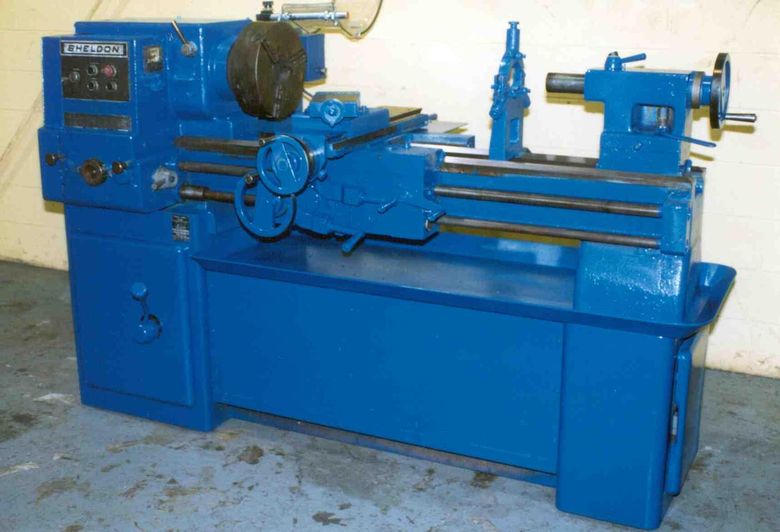 18" X 40" SHELDON ENGINE LATHE:  STOCK #12006