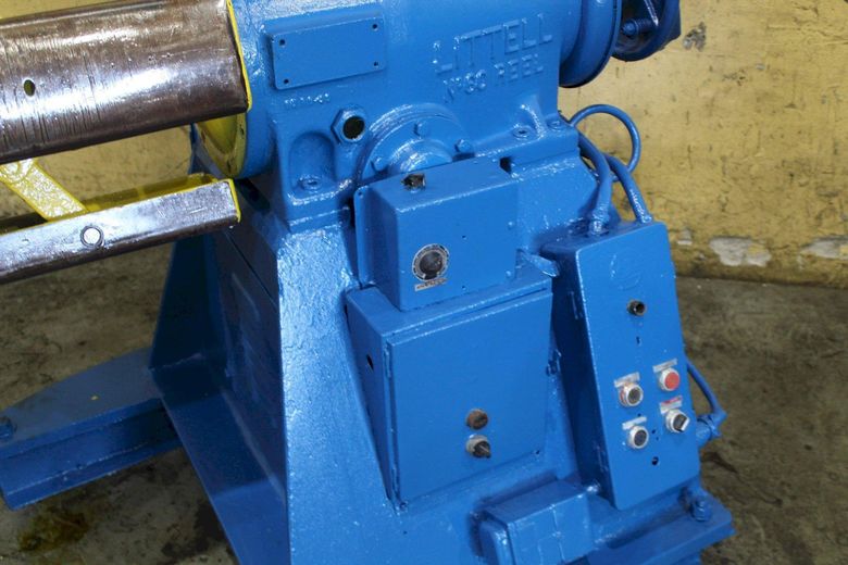 6000 LB X 30" LITTELL MOTORIZED MODEL #60 COIL REEL: STOCK #71894