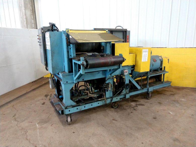 24" WIDE METAL EMBOSSING ROLLS EMBOSSER: STOCK #12079