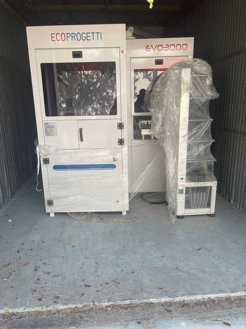 2017 EcoProgetti Evo 3000 Solar Panel Stringer Machine (#5950)
