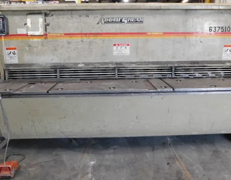 2007 Accurshear 637510 CNC Shear (#5937)