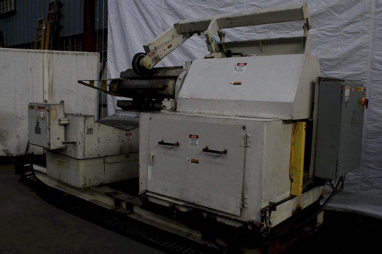 20,000 LBS X 40" ROWE MODEL 20040DSJ  COIL REEL & COIL CAR: STOCK #75382