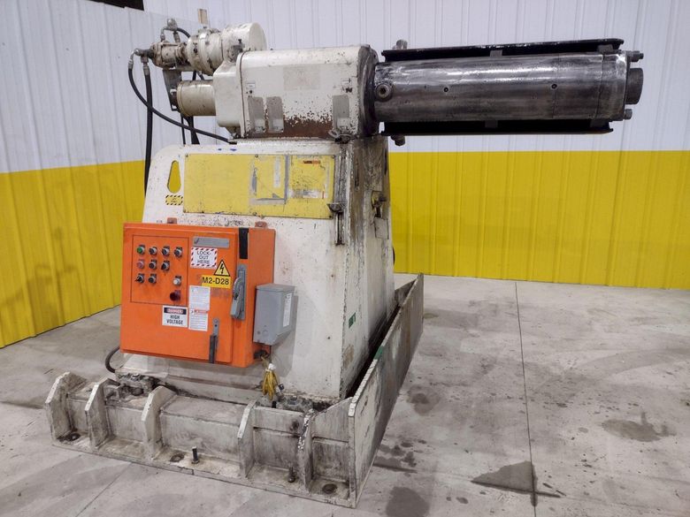 20,000 LBS x 36" ASC MODEL SUA2-36 DRIVEN UNCOILER COIL REEL: STOCK #20442