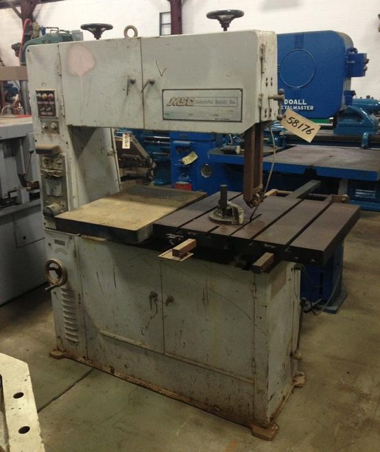 40" MSC VERTICAL BANDSAW: STOCK #58176