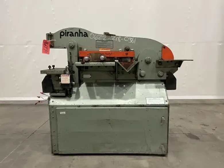 Piranha Model P-50 Ironworker