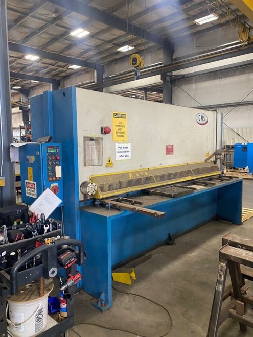 GMS GMV 3013 1/2″ x 10′ Hydraulic Shear