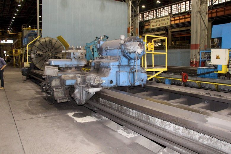 100" X 580" BETTS MODEL 57R ENGINE LATHE STOCK # 12293