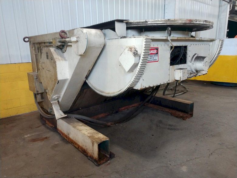 60,000 LB ARONSON MODEL #HD600-SR-RE WELDING POSITIONER: STOCK #14212