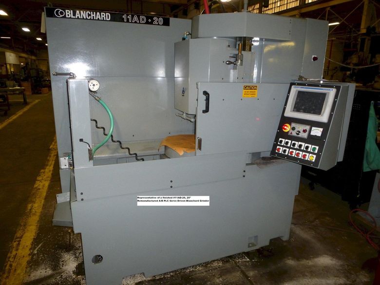 Blanchard #11AD-20, 20" PLC controlled Vertical Spindle Rotary Surface Grinder. Re-manufactured