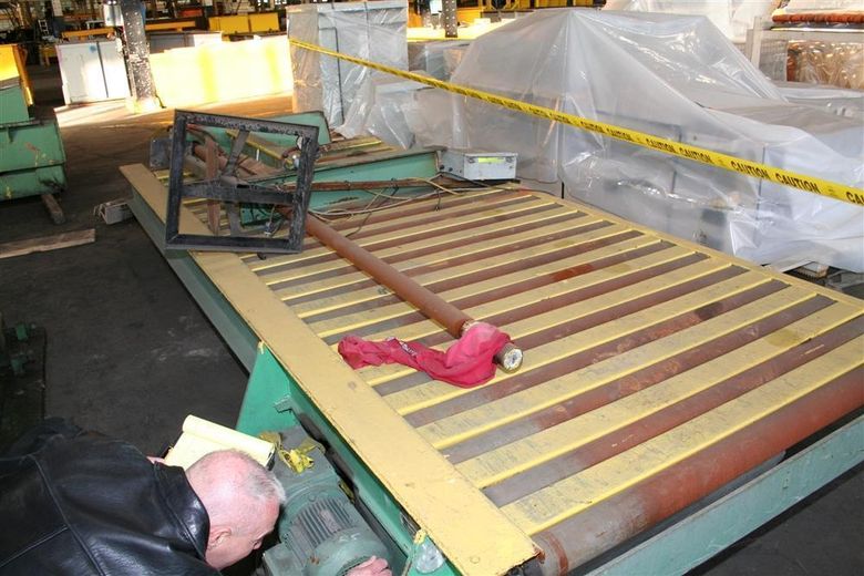 60" X 12' PRO ECO POWERED EXIT CONVEYOR & SCALE: STOCK 54085