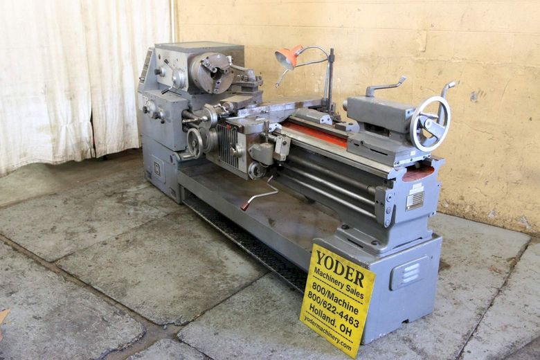 17" X 60"  SHENYANG GAP BED ENGINE LATHE: STOCK #69264