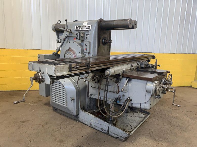 50 HP KEARNEY & TRECKER MODEL #550TF-20 HORIZONTAL MILL : STOCK #12200