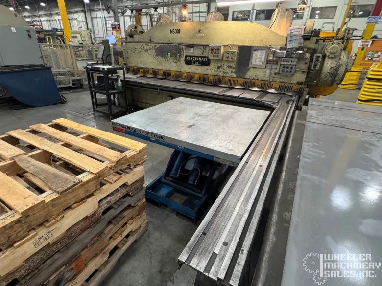3/8" X 12' CINCINNATI MODEL 2512 MECHANICAL POWER SQUARING SHEAR #8266