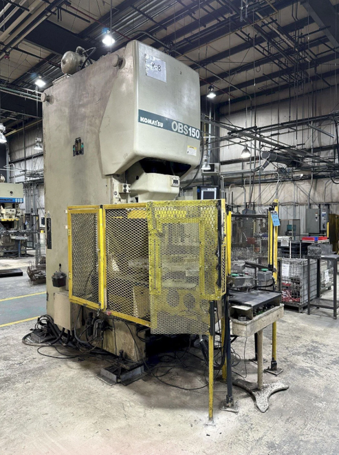 1997 Komatsu OBS 150-5 Gap Frame Press (#5973)