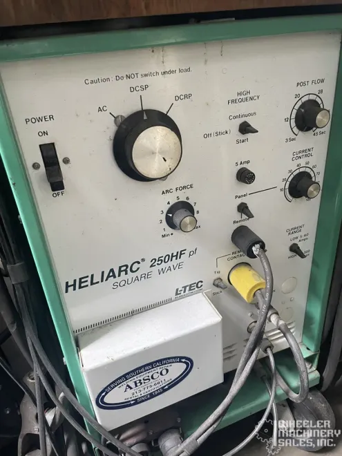 L-Tec Heliarc H-250HF 250V 1Ph AC/DC TIG  Stick Welding Power #7866 #1