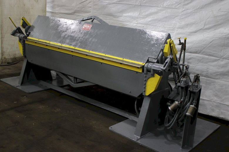 8' X 12 GA DREIS & KRUMP APRON BRAKE WITH AIR ASSIST: STOCK #76393