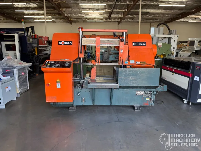 2012 COSEN SH-5542 Dual Column Horizontal Band Saw #8249 #1