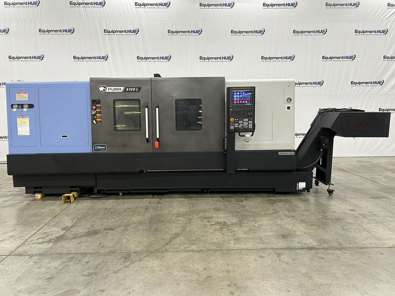 DN Solutions Puma 5100LC Big Bore CNC Lathe Turning Center (2022)