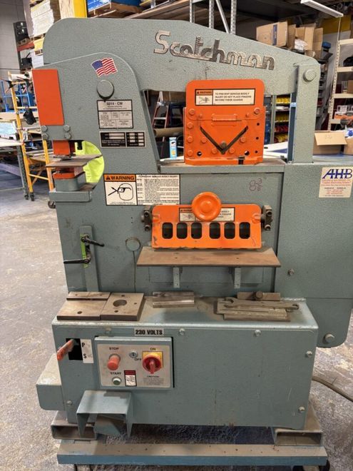 Scotchman 5014-CM 50 Ton Hydraulic Ironworker