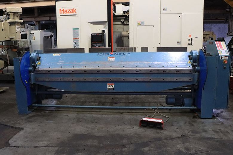 Roper Whitney AB1014K 10 Ga x 10′ CNC Folding Machine