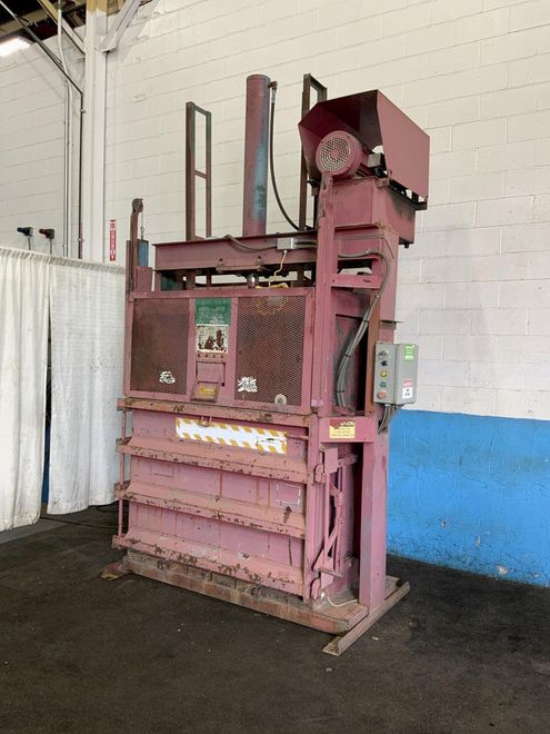 60" X 30" LOAD KING MODEL # 30 VERTICAL CARDBOARD BALER : STOCK #79753