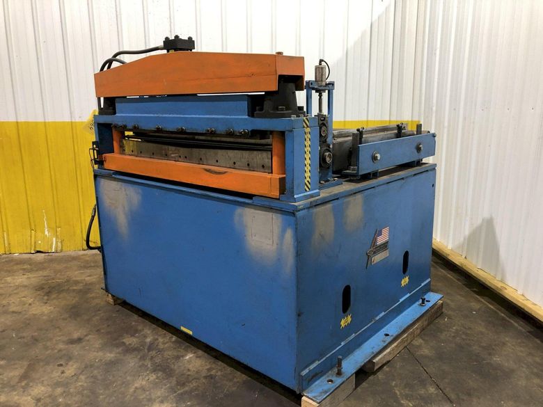 48" ASC PRECUT FRONT END COIL SHEAR & FEEDER ROLLS: STOCK #17064