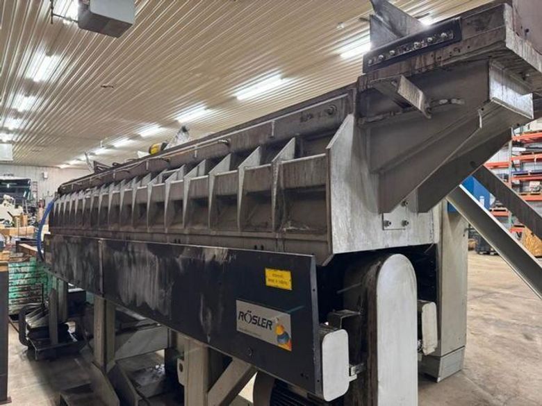 ROSLER Model R 350/4400 DA-KP-So Linear Continuous Finishing System