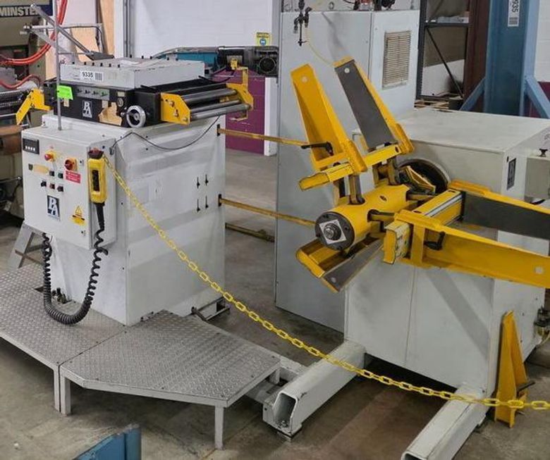 6500 LBS X 20" X .090 PA UNCOILER AND STRAIGHTENER