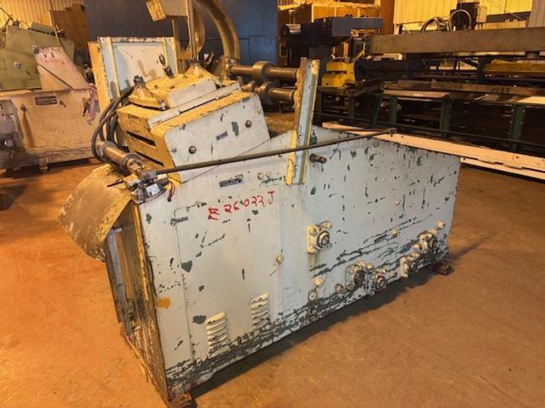 3000 LB X 12" X .125" COOPER WEYMOUTH PETERSON COIL CRADLE STRAIGHTENER